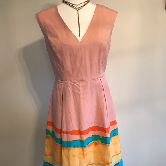 Anthropologie Tracy Reese Painterly pleate… - Picture 5 of 7